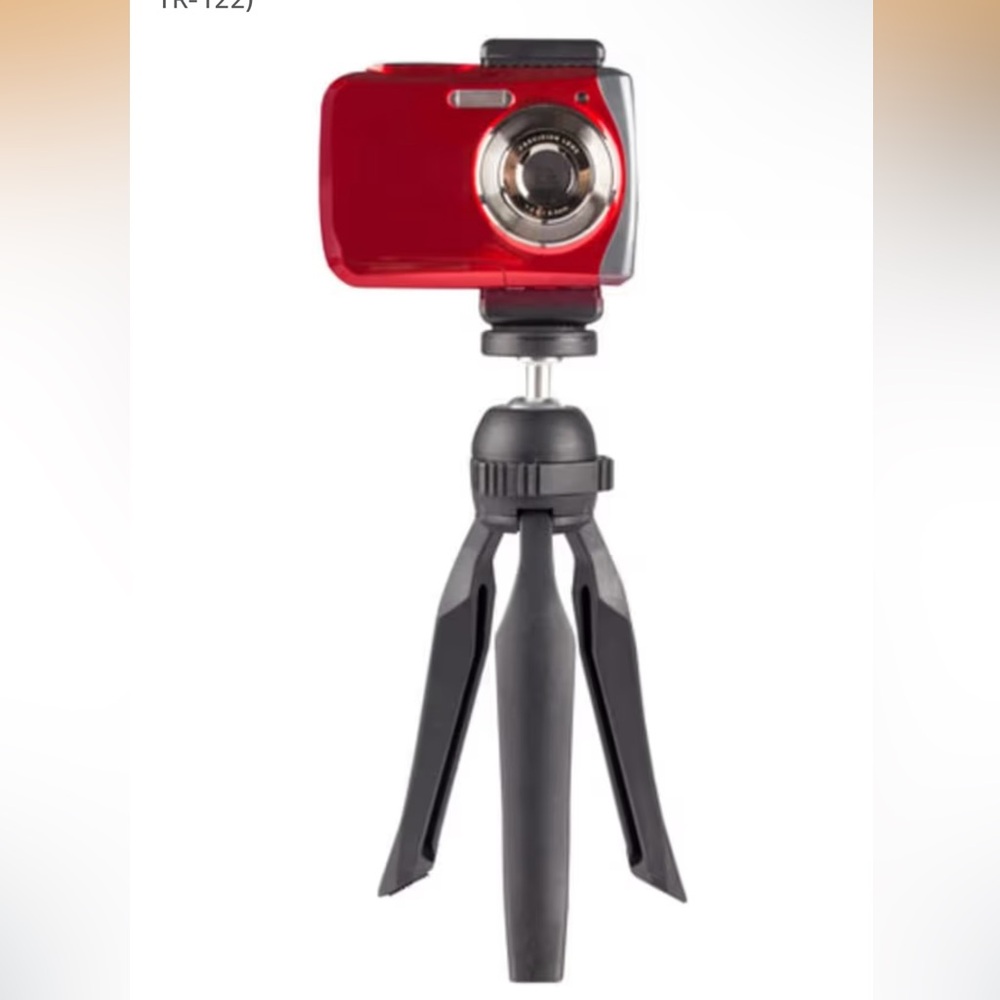 Vivitar 7.5" Compact Tripod vlog phone holder phone cradle handgrip NWT